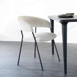 Eetkamerstoel Luka Bouclé