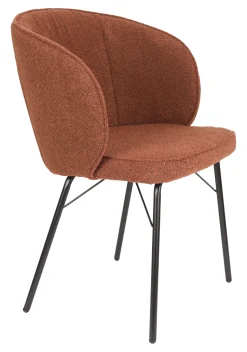 Eetkamerstoel Lysandra Bouclé