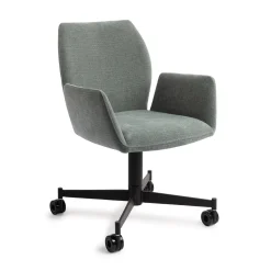 Eetkamerstoel Misaki Caster Black