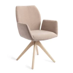 Eetkamerstoel Misaki Revolve Oak Bleach