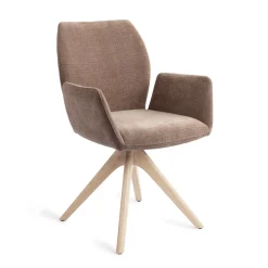 Eetkamerstoel Misaki Revolve Oak Bleach