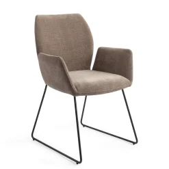 Eetkamerstoel Misaki Slide Black