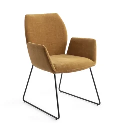 Eetkamerstoel Misaki Slide Black