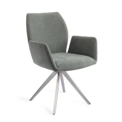 Eetkamerstoel Misaki Turn Steel, Draaibaar