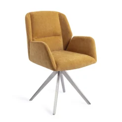 Eetkamerstoel Myoko Turn Steel, Draaibaar