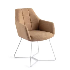 Eetkamerstoel Noto Beehive White