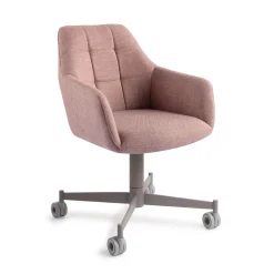 Eetkamerstoel Noto Caster Grey