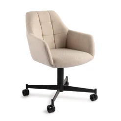 Eetkamerstoel Noto Caster Black