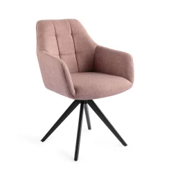 Eetkamerstoel Noto Turn Black, Draaibaar