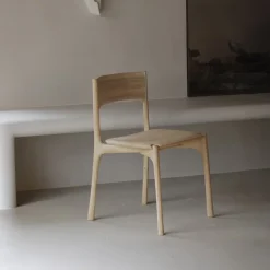 Eetkamerstoel PI Geolied Eikenhout