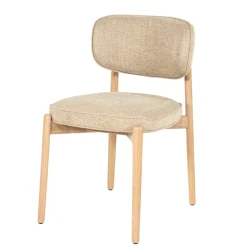 Eetkamerstoel Rune Stof en eikenhout