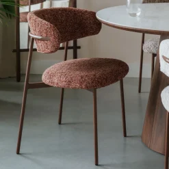 Eetkamerstoel Shakila Geweven stof