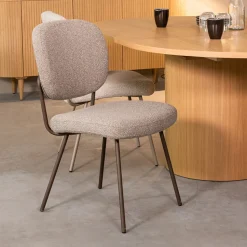 Eetkamerstoel Singapore Bouclé