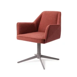 Eetkamerstoel Tome Quad Grey, kleur Shabby Saffron