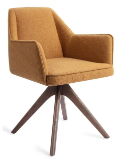 Eetkamerstoel Tome Revolve Oak Walnut