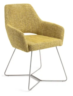 Eetkamerstoel Yanai Beehive Steel