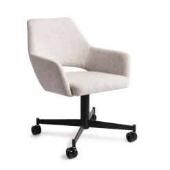 Eetkamerstoel Yanai Caster Black