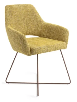 Eetkamerstoel Yanai Cross Rose Gold