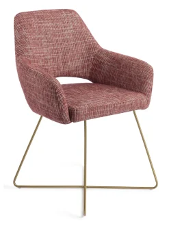 Eetkamerstoel Yanai Cross Gold