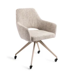 Eetkamerstoel Yanai Glide Beige