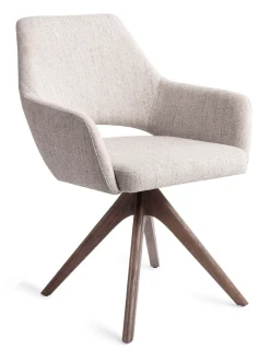 Eetkamerstoel Yanai Revolve Oak Walnut