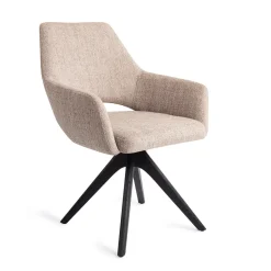 Eetkamerstoel Yanai Revolve Oak Black