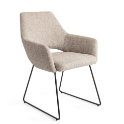 Eetkamerstoel Yanai Slide Black