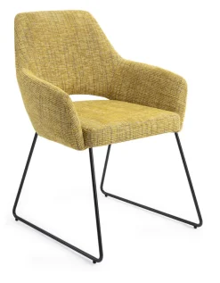 Eetkamerstoel Yanai Slide Black