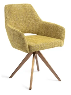 Eetkamerstoel Yanai Turn Rose Gold, Draaibaar