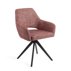 Eetkamerstoel Yanai Turn Black, Draaibaar