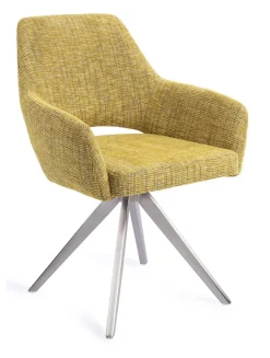 Eetkamerstoel Yanai Turn Steel, Draaibaar