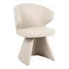 Eetkamerstoel Zenith Bouclé, kleur Crème