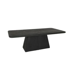 Eettafel Asti Mangohout, kleur Zwart