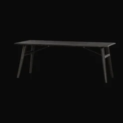 Eettafel Aura Acaciahout, kleur Espresso