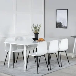 Eettafel Austina MDF, kleur Wit