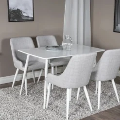 Eettafel Austina MDF, kleur Wit