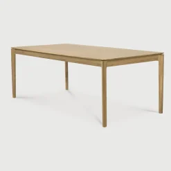 Eettafel Bok Gevernist Eikenhout, kleur Naturel