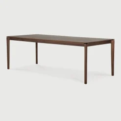 Eettafel Bok Gevernist Teakhout, kleur Bruin