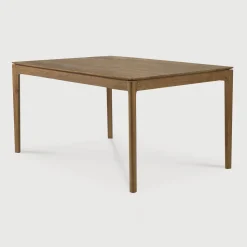 Eettafel Bok Ruw Teakhout, kleur Bruin