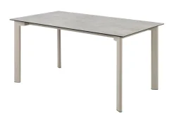 Eettafel Coy Keramiek, 160 x 90cm, kleur Grijs