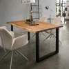 Eettafel Karri Met U-poot, Acaciahout
