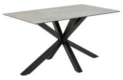 Eettafel Line Keramiek, kleur Grijs