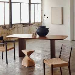 Eettafel Litto Deens ovaal, Walnoot