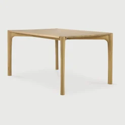 Eettafel PI Geolied Eikenhout, kleur Naturel