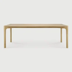 Eettafel PI Geolied Eikenhout, kleur Naturel