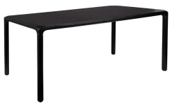Eettafel Storm Essenhout, kleur Zwart