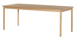 Eettafel Tobago Eiken, 220 x 90cm