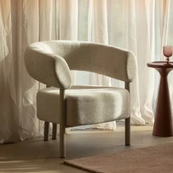 Fauteuil Heels Geweven stof