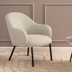 Fauteuil Jacquilyn Structuurstof