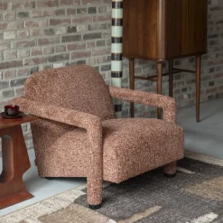 Fauteuil Kent Geweven stof